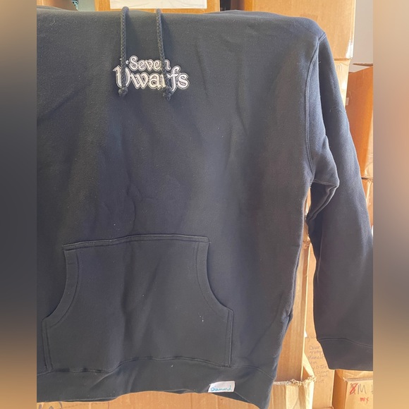 Diamond Supply Co x Disney Snow White Seven Dwarfs Hoodie Sz L BNWT Rare NEW - Picture 4 of 10